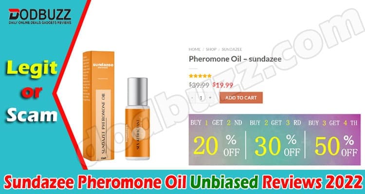 Sundazee Pheromone Oil Online Product Reviews