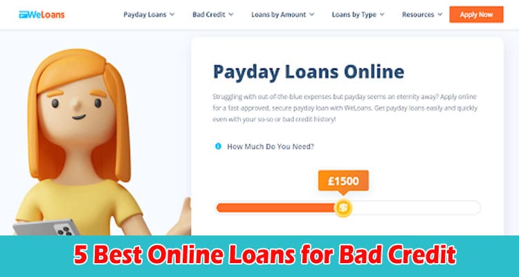 Top 5 Best Online Loans for Bad Credit with Guaranteed Approval in Minutes
