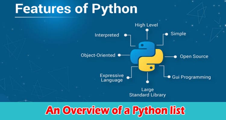 Complete An Overview of a Python list