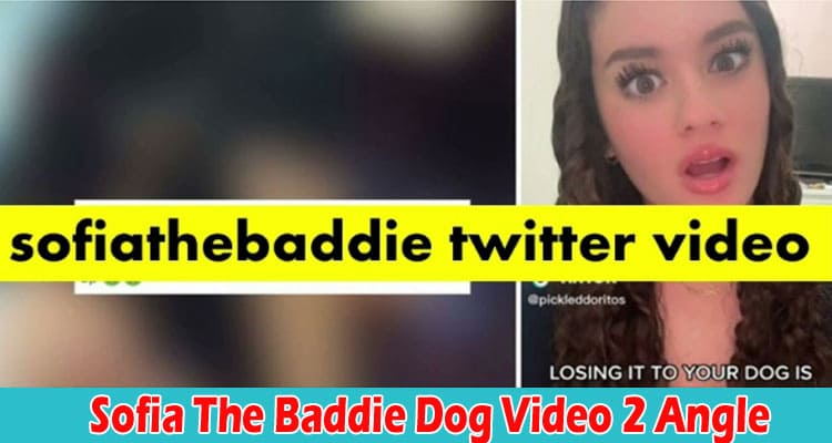 Latest News Sofia The Baddie Dog Video 2 Angle