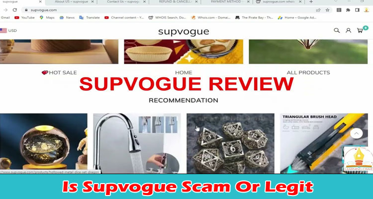 online-website-reviews Is Supvogue Scam Or Legit