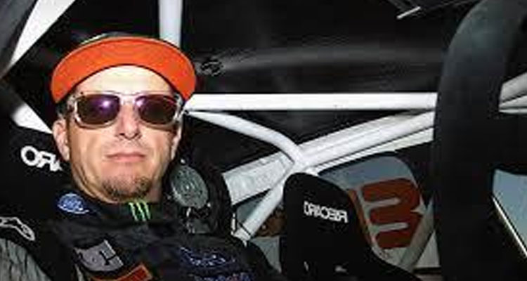 What occurs with Ken Block