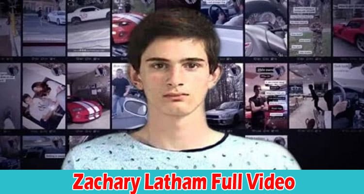 Latest News Zachary Latham Full Video