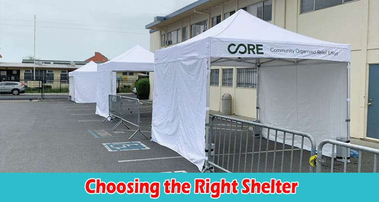How to Choosing the Right Shelter