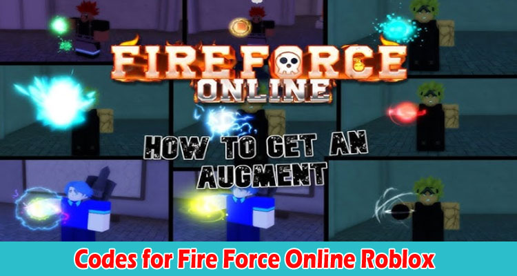 Latest News Codes for Fire Force Online Roblox