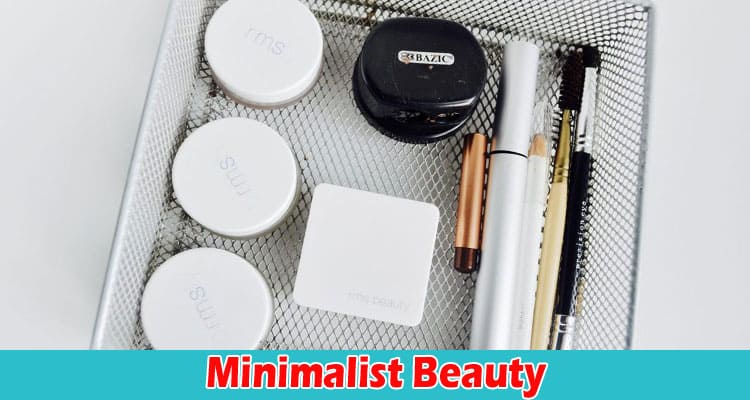 Minimalist Beauty Embracing Simplicity with a Sleek Vanity Design