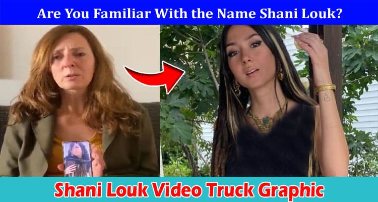 Latest News Shani Louk Video Truck Graphic