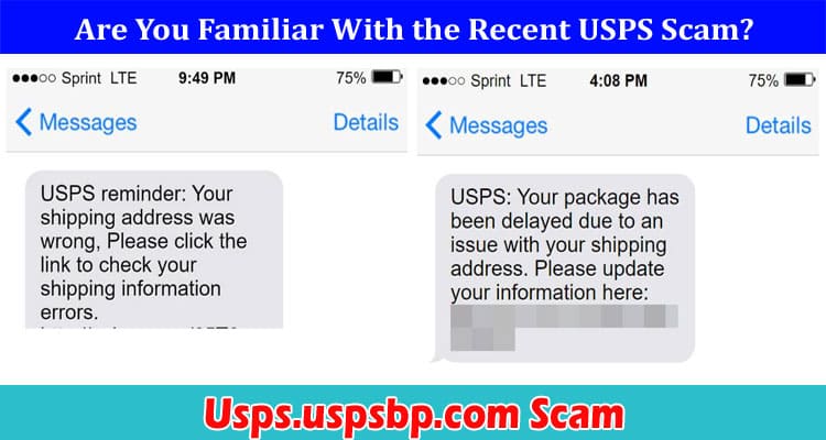 Latest News Usps.uspsbp.com Scam