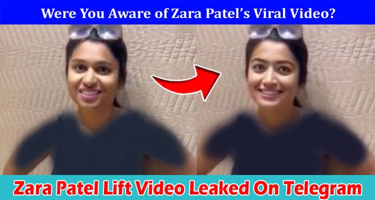 Latest News Zara Patel Lift Video Leaked On Telegram
