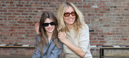 Who is Sienna Miller and Daughter