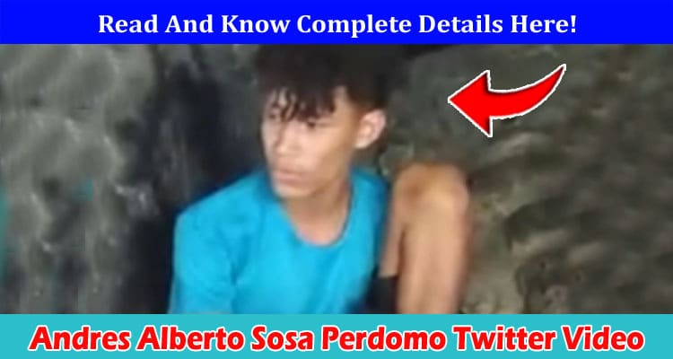 Latest News Andres Alberto Sosa Perdomo Twitter Video