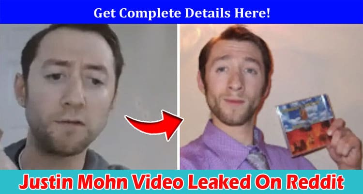 Latest News Justin Mohn Video Leaked On Reddit