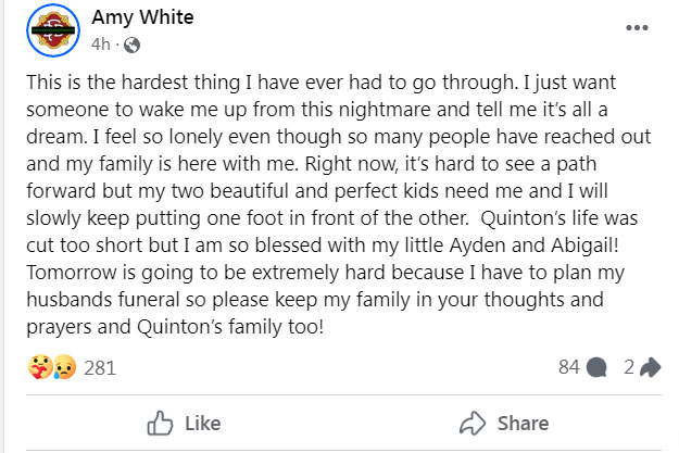 Update on the Quinton White Missing 