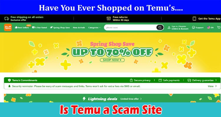 Is Temu a Scam Site Online Website Reviews